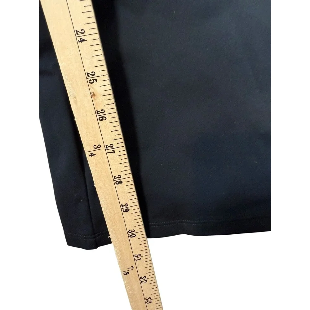 Oysho Women's Wide Leg Trouser Pants Black Pull On Size M Career Work - Picture 8 of 8